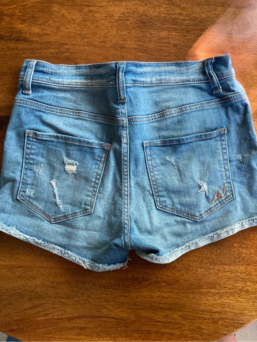 Classic Blue Denim Women's Shorts